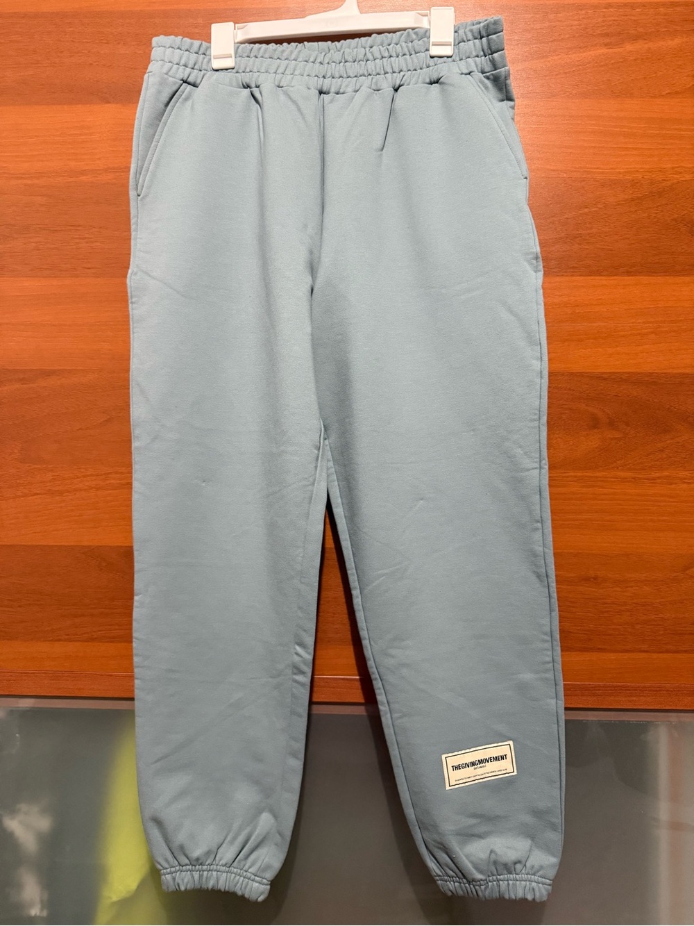 Light Blue Casual Jogger Sweatpants